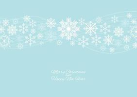 Merry Christmas and New Year Background. Vector Illustration