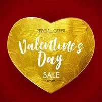 Valentine's Day Love and Feelings Sale Background Design. vector