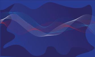 blue abstract lines blend background wallpaper vector