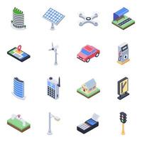 Smart City Concepts vector