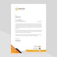 Elegant letterhead template design in minimalist style Free Vector