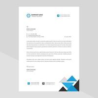 Elegant letterhead template design in minimalist style Free Vector