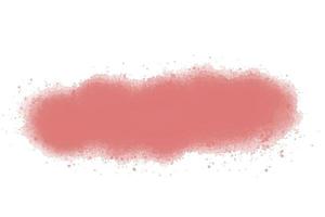 pink watercolor paint stroke background. watercolor stain vector