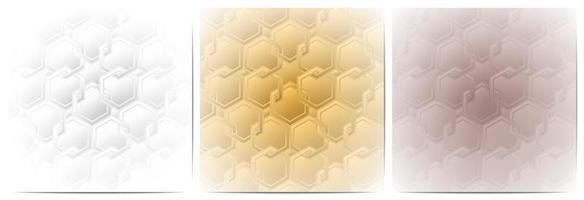 Geometric pattern polygonal shape gradient background vector