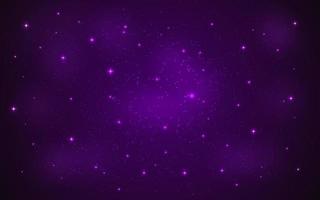 Star Sky Vector Illustration Background