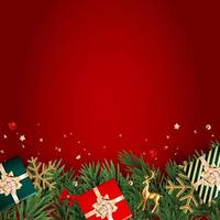 Christmas Holiday Party Background. Happy New Year and Merry Christmas vector