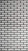 White brick wall pattern texture background. photo