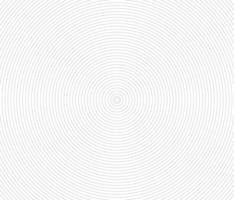 Concentric circle element. Black and white color ring. sound wave vector