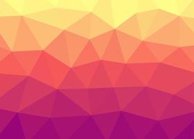 Free abstract low poly crystal background vector. Abstract polygonal. vector