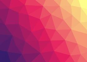 Free abstract low poly crystal background vector. Abstract polygonal. vector