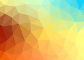 Free abstract low poly crystal background vector. Abstract polygonal. vector