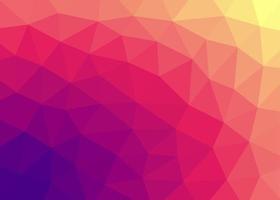 Free abstract low poly crystal background vector. Abstract polygonal. vector