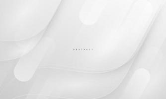 Abstract white background poster with dynamic. vector