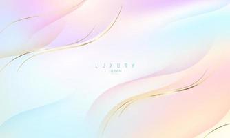 Abstract background colorful poster beauty with VIP luxury dynamic. vector