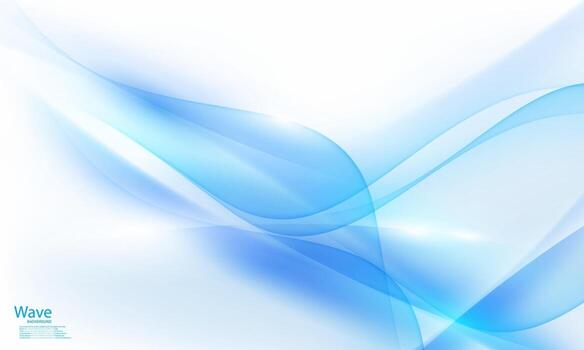 Abstract blue background poster with dynamic. technology network vector