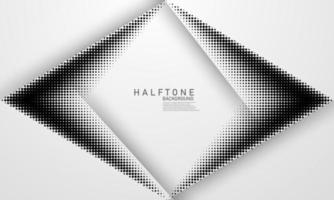 Abstract style halftone concept for your graphic design vector