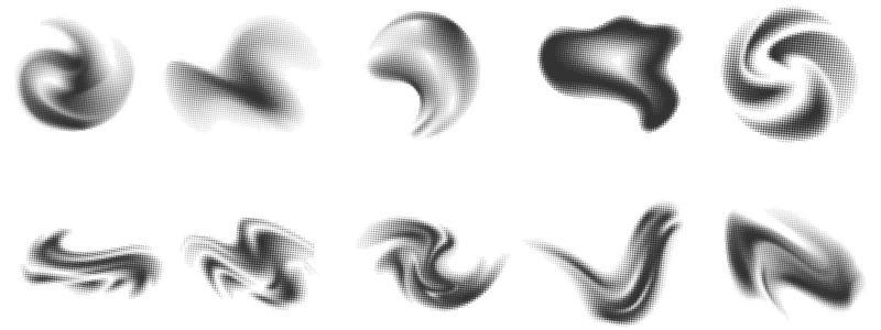 Abstract style halftone concept for your graphic design