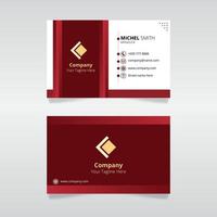 Editable id card template for organization and employee vector