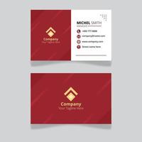 Editable id card template for organization and employee vector