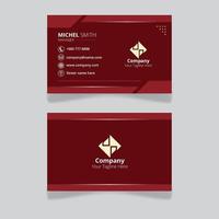 Editable id card template for organization and employee vector