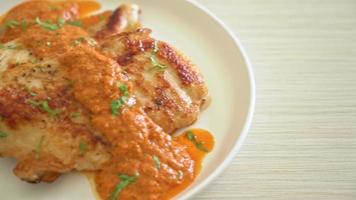 grilled chicken steak with curry sauce video