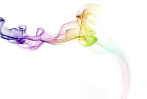 Gradient color smoke abstract background photo