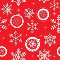 Winter Christmas New Year Seamless Pattern Beautiful Texture vector