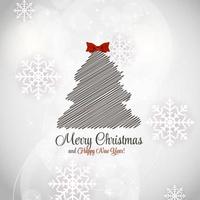 Abstract Beauty Christmas and New Year Background. vector