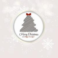 Abstract Beauty Christmas and New Year Background. vector