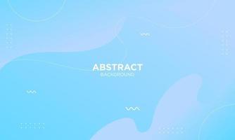 Abstract Blue Fluid Wave Background vector