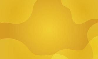 Abstract Yellow Fluid Wave Background vector