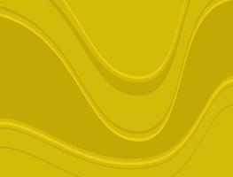 Abstract background with yellow wavy motif vector