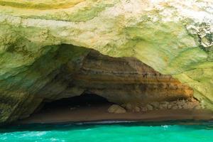 Coastline of Algarve Portugal photo