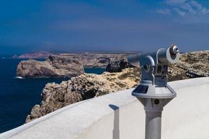 Coastline of Algarve Portugal photo