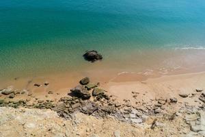 Coastline of Algarve Portugal photo