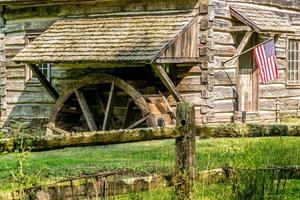 Old Mill Water Wheel photo