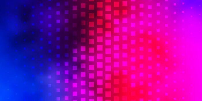 Light Blue, Red vector pattern in square style.