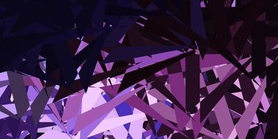 Light purple vector background with polygonal forms.