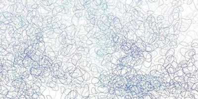 Light blue vector background with random forms.