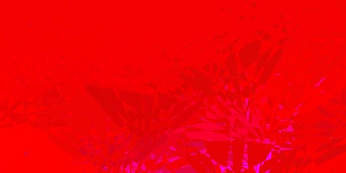 Light Pink, Red vector background with polygonal forms.