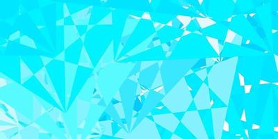 Light Pink, Blue vector pattern with polygonal shapes.