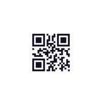 vector de código qr