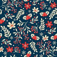 Seamless Floral Pattern Vector Art, Icons, and Graphics for Free Download