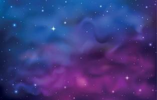 Space Galaxy Background vector