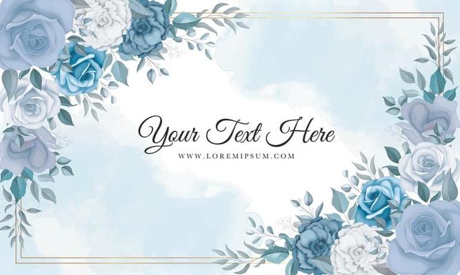 Blue Flower Vector Art, Icons, and Graphics for Free Download