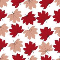 Smell of warm autumn seamless pattern vector