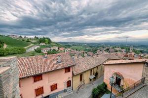 Monforte d'Alba, village in the region of Langhe Italy. UNESCO site.
