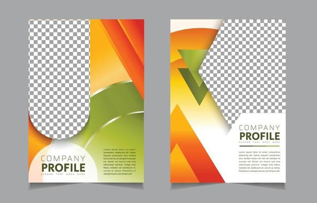 Colorful Geometric Company Profile Template 3376539 Vector Art at Vecteezy