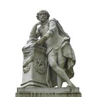 Shakespeare statue in London photo