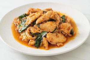 Stir Fried Chicken with Chili Paste photo